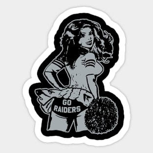 Go Raiders Sticker